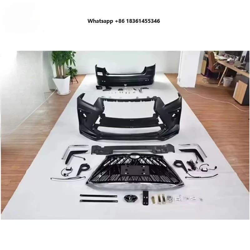 For  Highlander 2011 2012 2013 2014 Luxury Carbon Black Car Modification BodyKit CZJF Hot Sale High Quality Body Kit