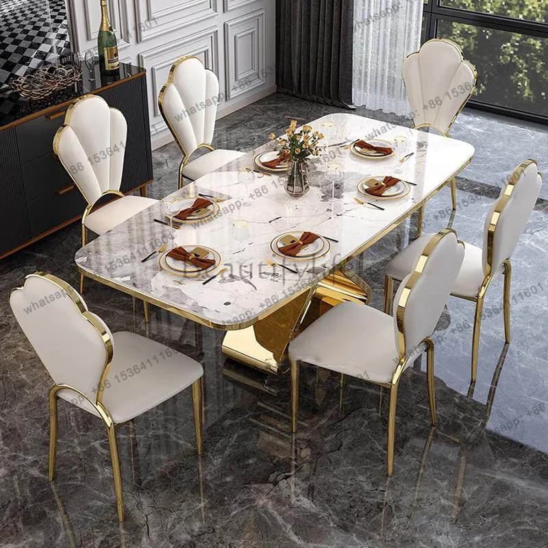 Premium Nordic Dining Table Classic Versatile Trendy Luxury Dining Tables