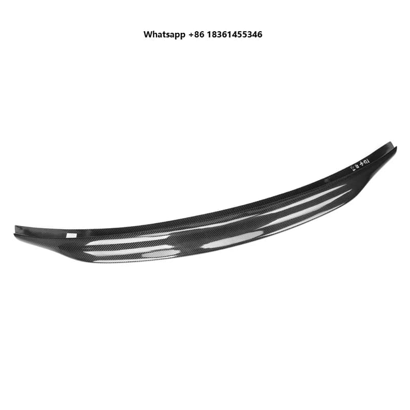 Carbon Fiber Rear Trunk Lip Spoiler for A4 B9 2017+