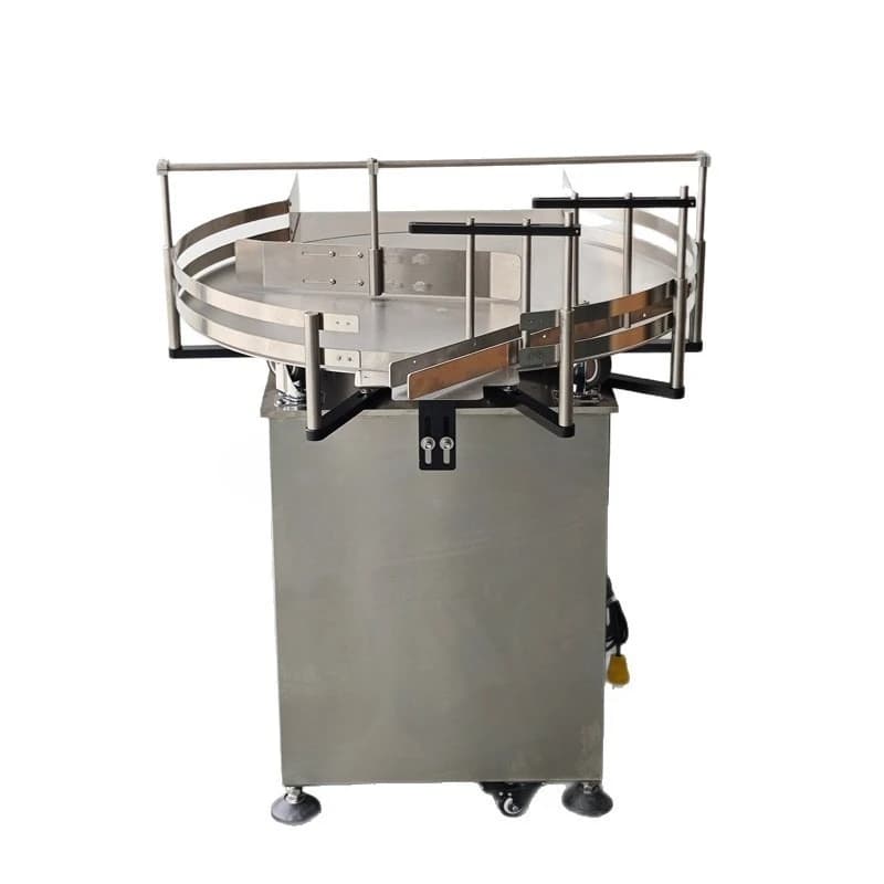 Round bottle unscrambling machine, turntable automatic bottle collection machine, disc bottle unscrambling machine
