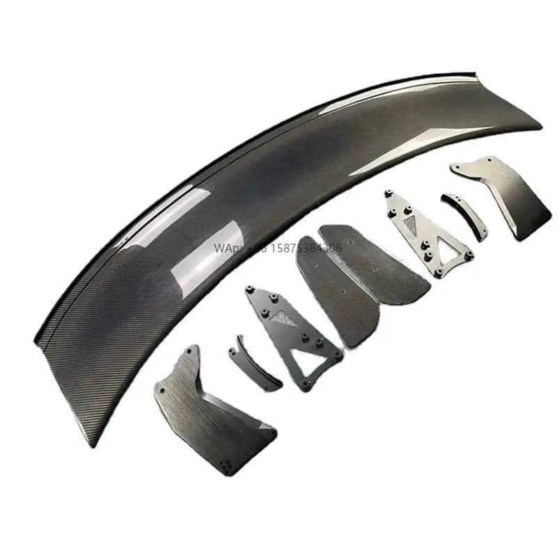 Dry Carbon Fiber GT Tail Wing and New Rear Spoiler Body Parts Compatible with for McLaren 540c 570s and 570s Models