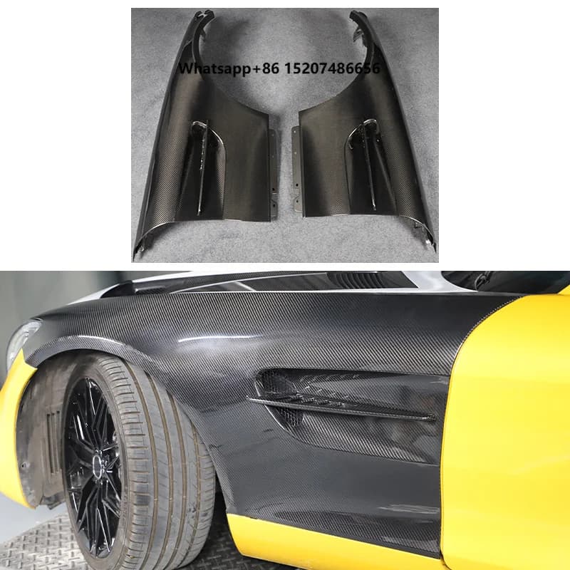 Car Upgrade Carbon Fiber Fender New Condition 1 Year Warranty for  2015-2023 AMG GT GTS