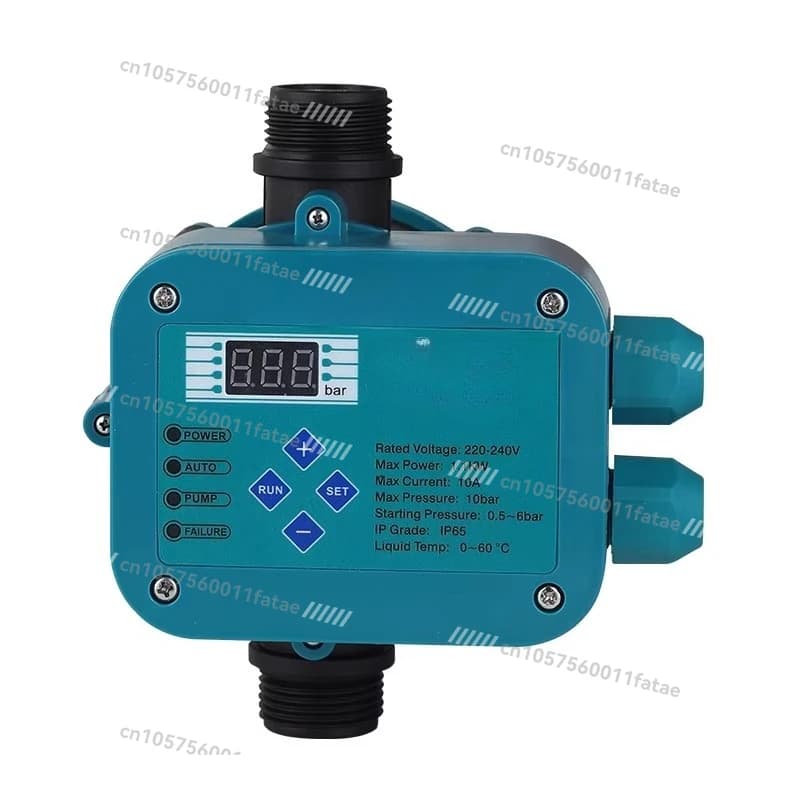 Household Adjustable Pressure Self-priming Booster Pump Intelligent Water Pump Controller Electronic Pressure