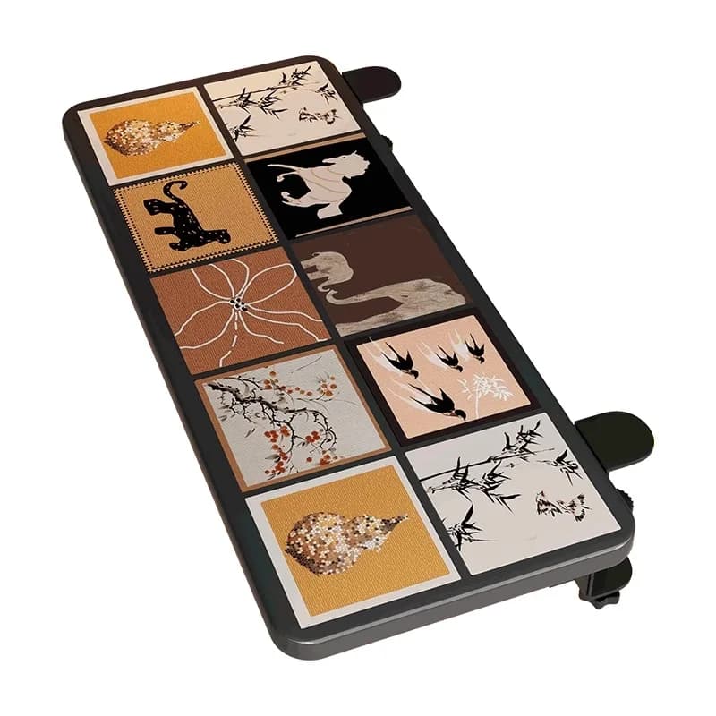 Foldable desktop extension board, desk lengthening extension board, widening hand support bracket, desk expansion storage board