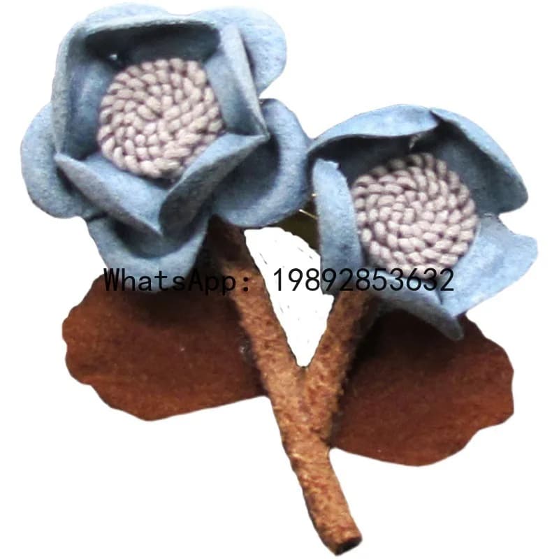 PYJ simple flower corsage personalized fashion coat brooch pin coat shawl sweater decoration