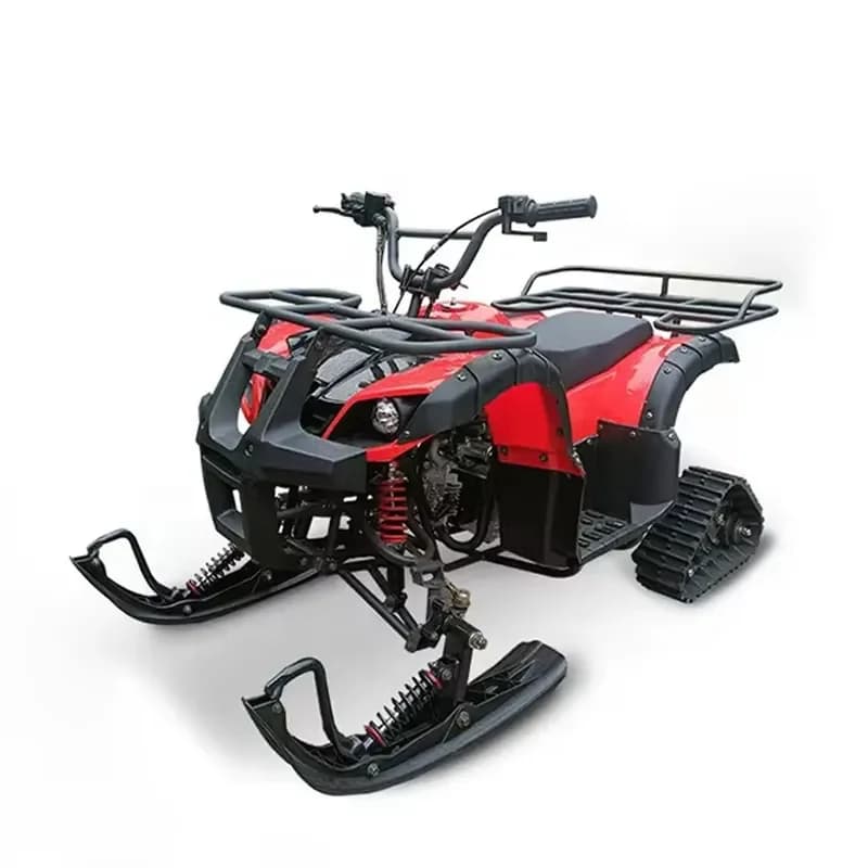 Fast Wear-Resistant Quad Motorcycle Fuel-Powered for Snow & Sand for Sleds & Snow Tubes