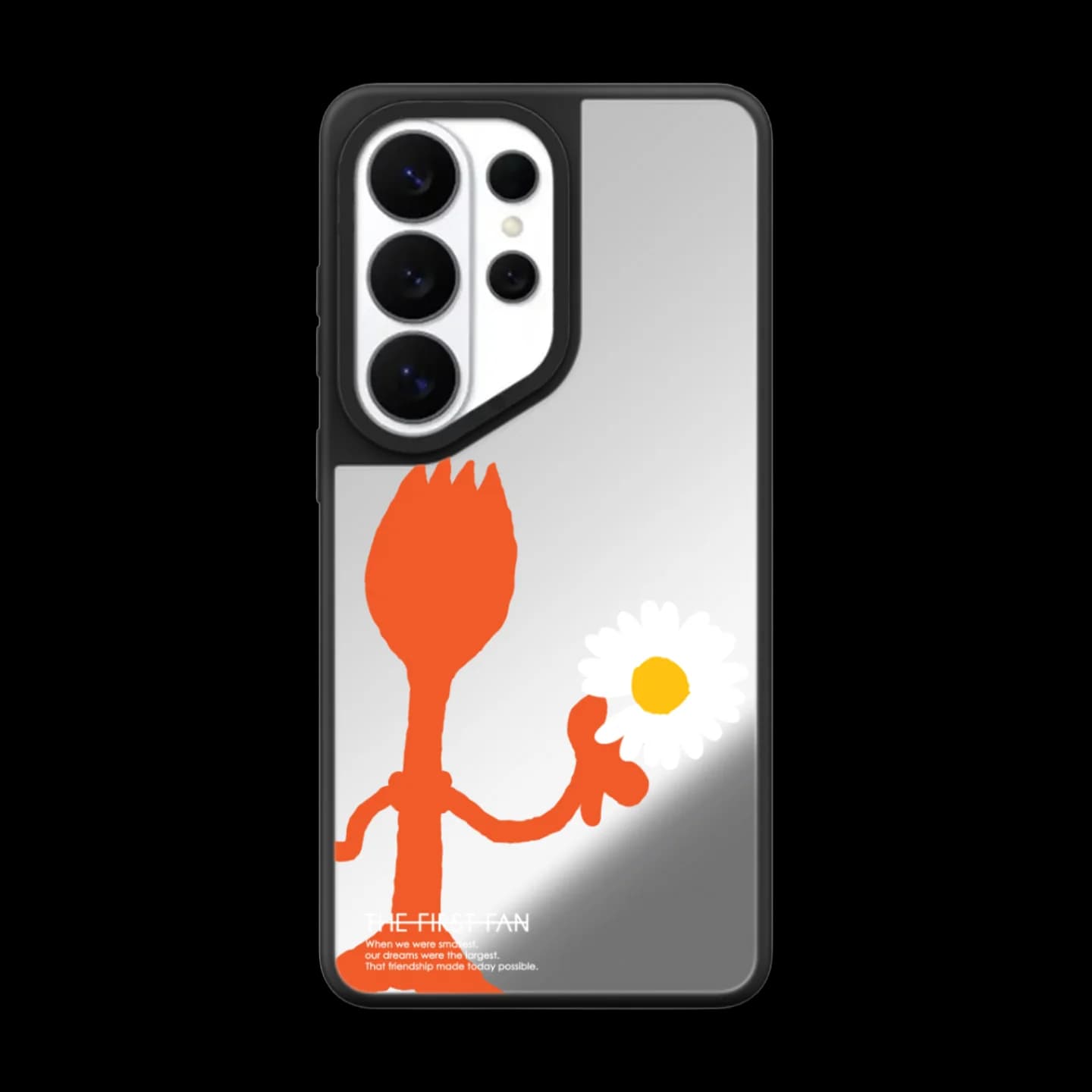Cartoon Toy Silhouette Mirror Magnetic Case: Compatible with Samsung Galaxy S23 U S24U S25 S26 Ultra S25+ S26 Plus Shell