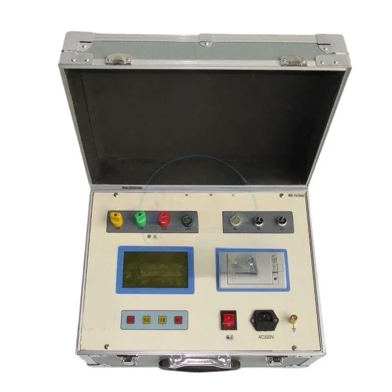 Three-phase single-phase capacitance inductance tester Automatic capacitance inductance tester