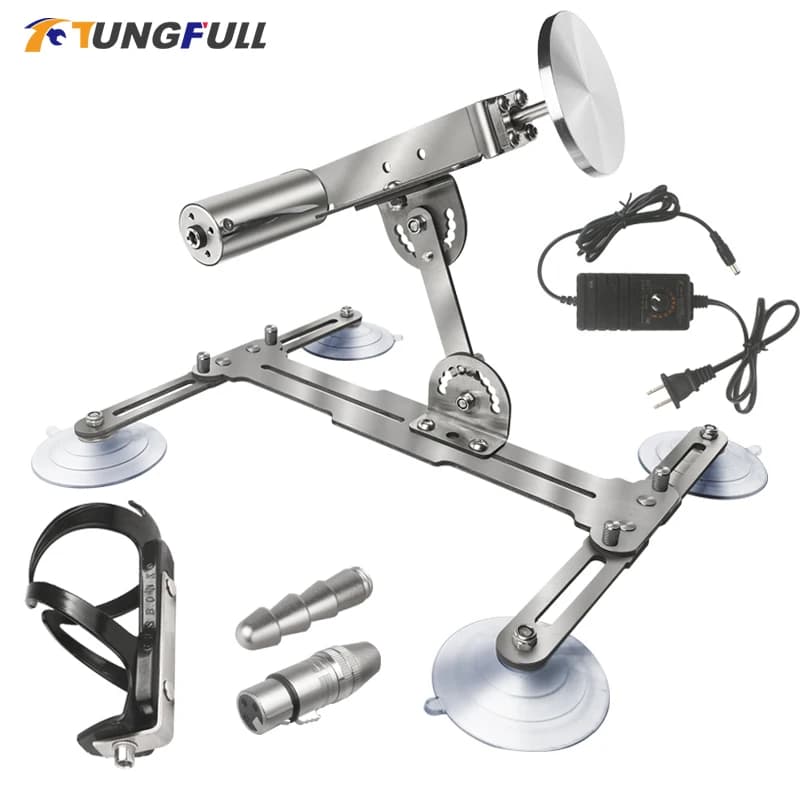 New Reciprocating Telescopic Linear Actuator Kit with Stainless Steel Stand Bracket Reciprocating Motion Actuator & Sunction Cup