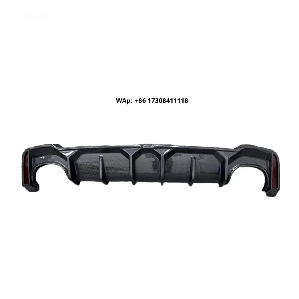 High Quality Car Bumper Carbon Fiber Diffuser Suitable for RS7 C6 URBAN Rear Bumper