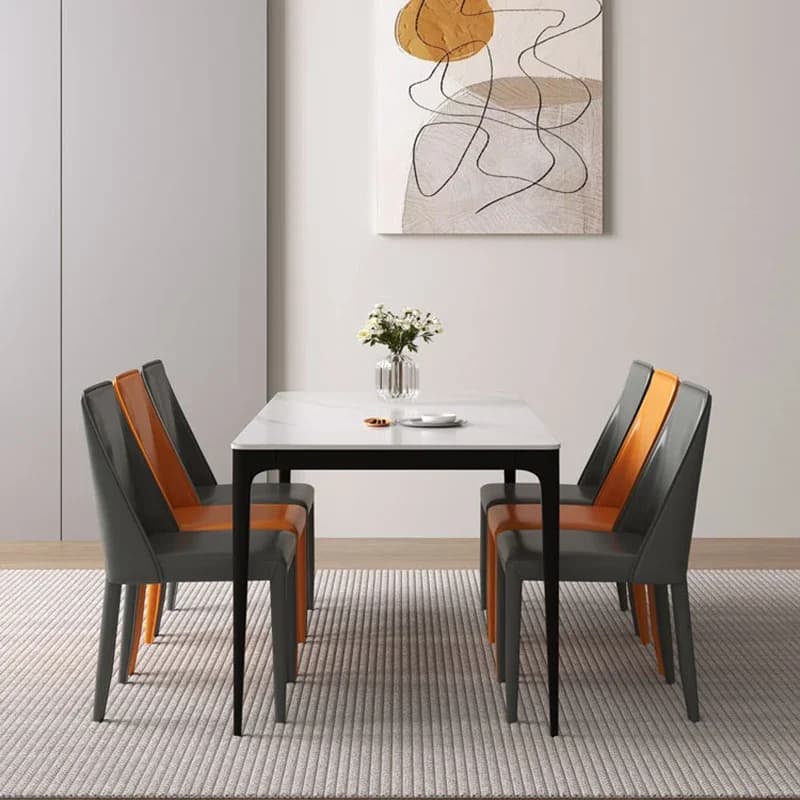 Modern Minimalist Dining Table Italian Rectangle Vintage White Dining Table Nordic Luxury Juegos De Comedor Kitchen Furniture