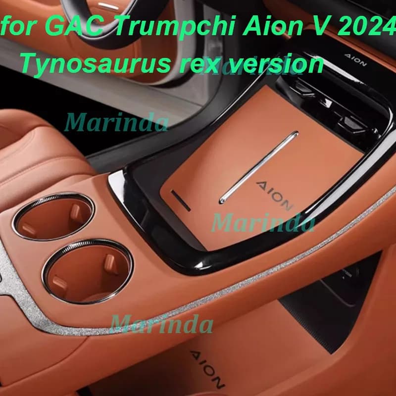 Car Door Slot Pad for GAC Trumpchi Aion V 2024 Door Groove Mat Cup Mat Anti-Slip Mat Dustproof Cover Interior Accessories