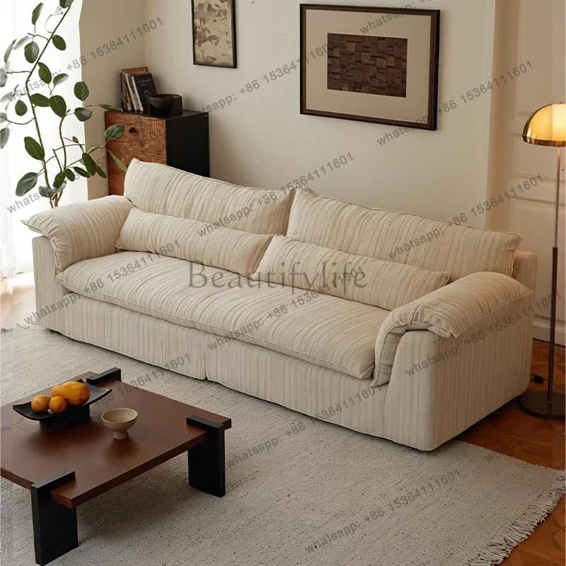 LSMinimalist Living Room Sofas Storage Neoclasical Aesthetic Modern Sofa Design Decoration Sofás Camas Living Room Furniture