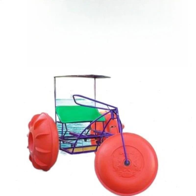 Pedal boat tandem bicycle, pedal boat tandem bicycle