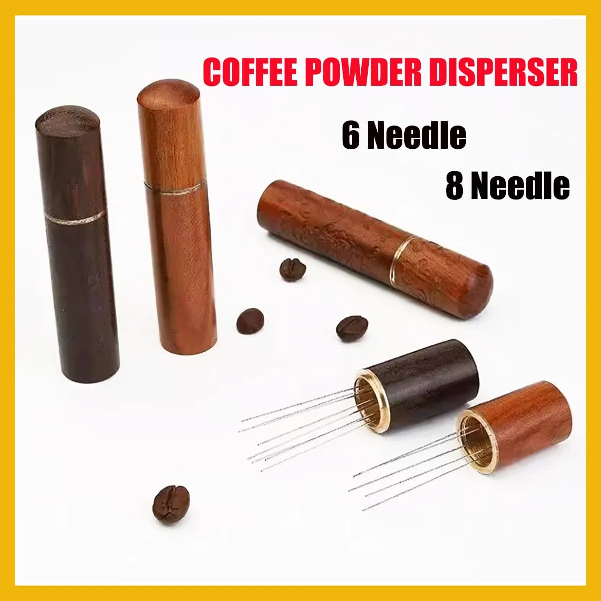 Stainless Steel WDT Tool Coffee Needle Distributor Espresso Tamper Leveler Dispenser Mixer Stirrer Barista Tool Cafe Accessories