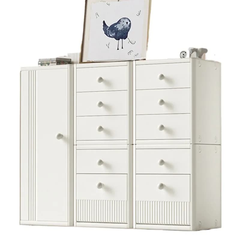 Children's furniture cartoon multi-functional baby toy cabinet multi-layer children's clothing cabinet plastic storage drawer