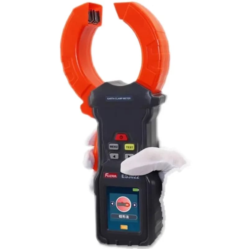 Ground pile clamp grounding resistance tester, soil resistivity tester AC voltage