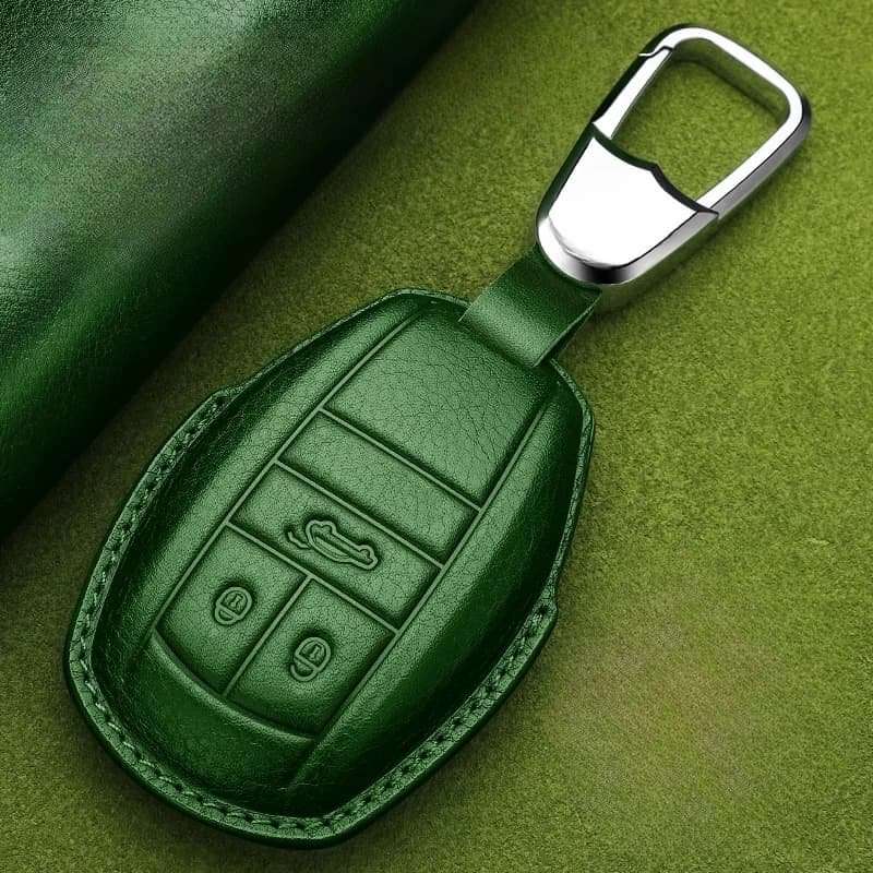 Luxury Bentley Key Cover Genuine Leather Protector for Bentayga Flying Spur Continental GT 2022-2023