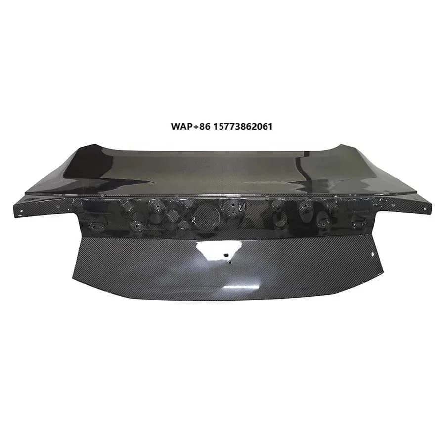 Carbon Fiber Trunk Lid with 3k Twill Weave 2 Year Warranty for Dark Horse S650 GT