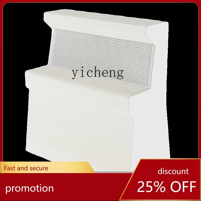 ZML  eighteen paper hole board display stand multi-layer display rack folding mobile luminous booth