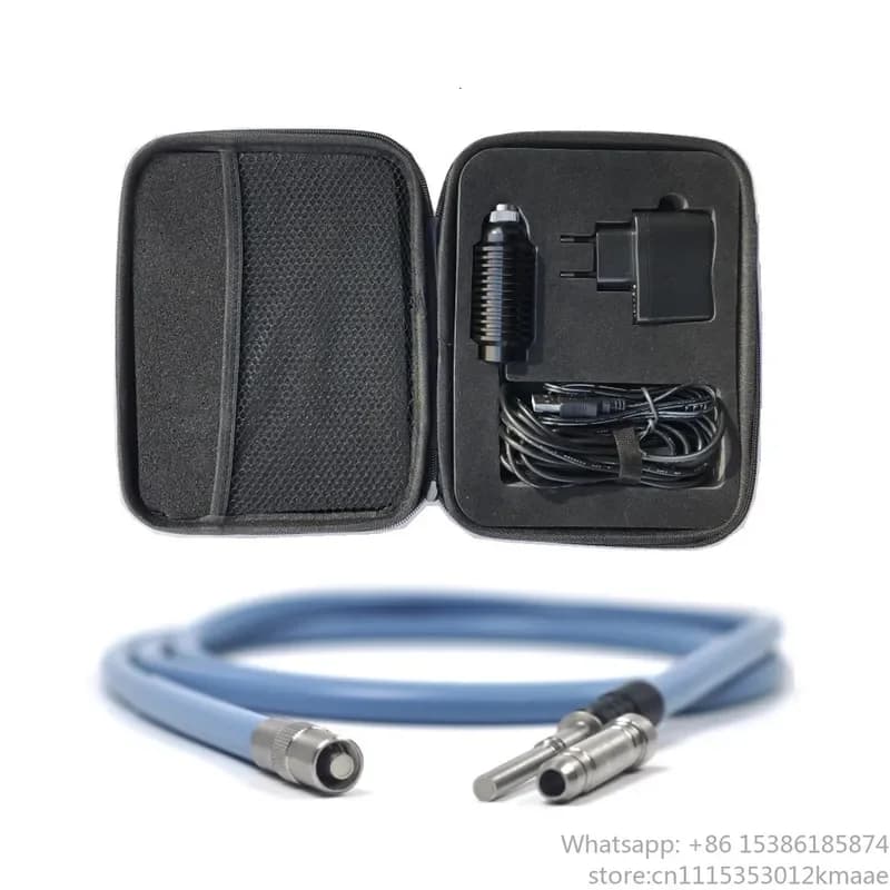 Vequyn Veterinary Endoscopy System with Integrated Light Source for Large and Small Animals
