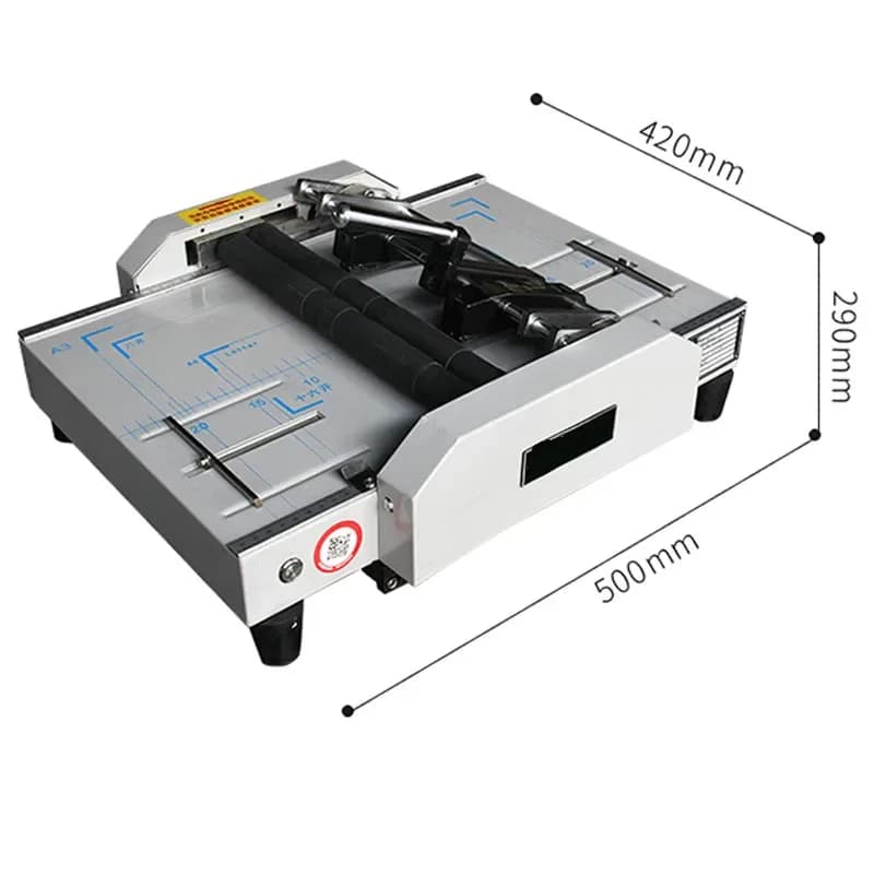 A3    Binding and Folding Machine Folding Automatic Binding tool  Saddle Stitching  Manual  Nail Folding Machine