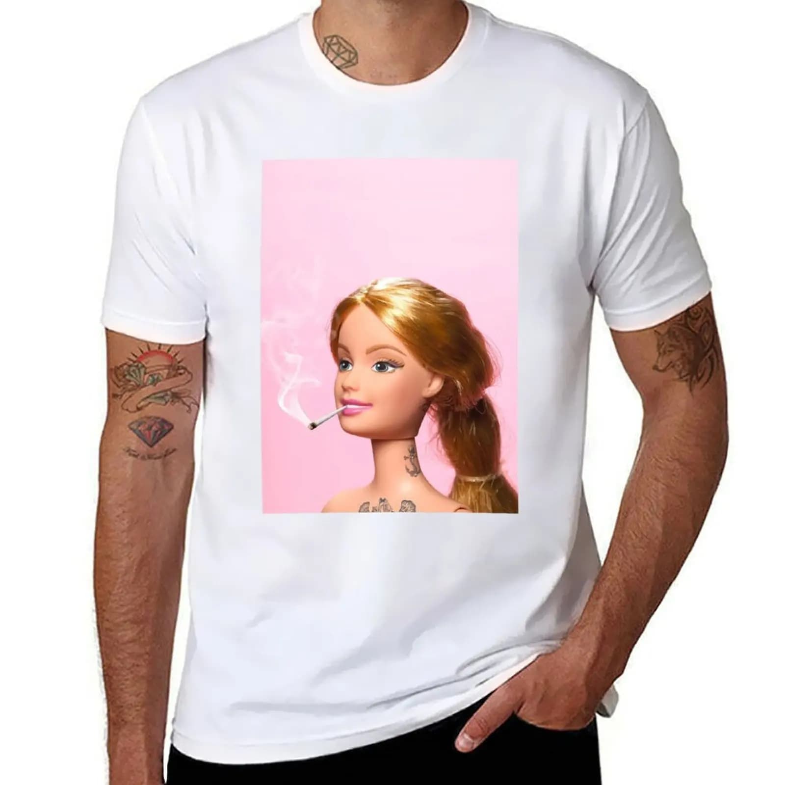 Doll Grown Up Poster T-Shirt t shirts for man slim fit t shirts for man graphic funny T-Shirt