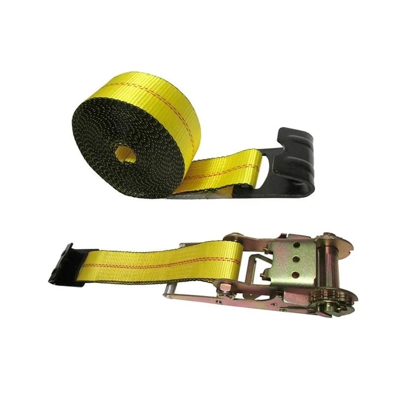 Belt Auto-Retractable Ratchet Tie Down Strap Plastic Handle Cargo Ratchet Tie Down Lashing