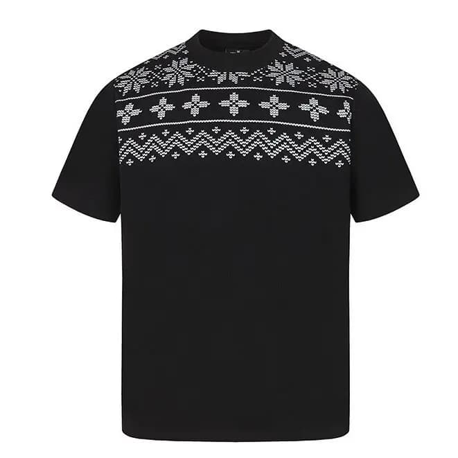 2026 New Style Men's Short-Sleeved T-Shirt - Loose-Fitting, Fashionable, Trendy, Casual Polo Shirt