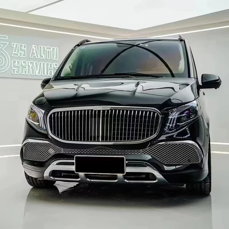 Hot Sale Auto Body Parts Durable PP Material Car Bumpers Modified Car Body Kit for Mercedes Benz Vito Vclass W447 V250 V Class