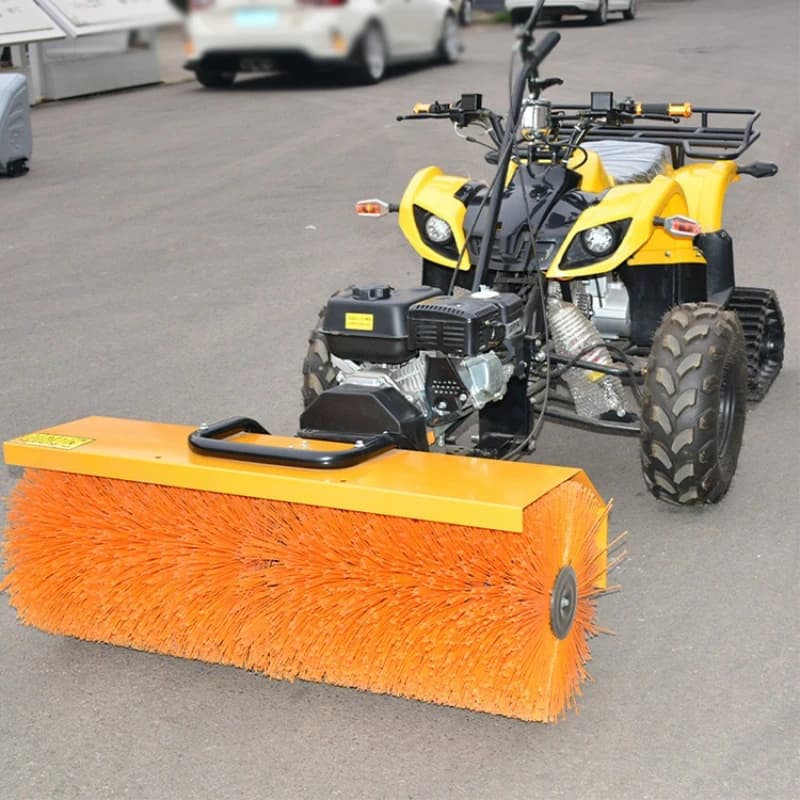 Traffic Road snowplow Three-in-one high-horsepower snow plow Road snow ride-on snow plow