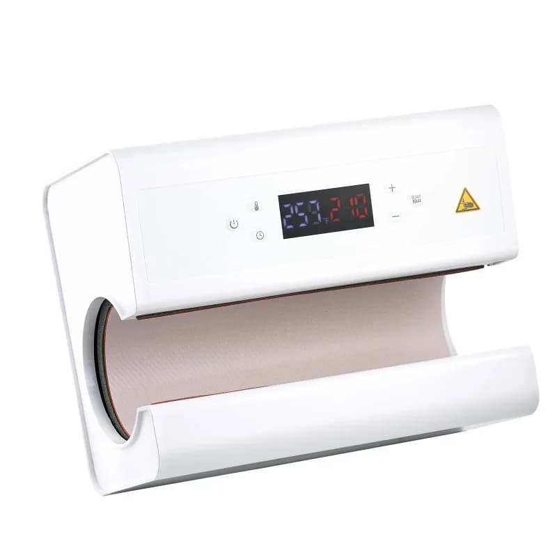 Auto Tumbler Heat Press Machine Mug Heat Press 11-30oz Sublimation Tumblers Heat Up Fast Even Tumbler Press with Tape