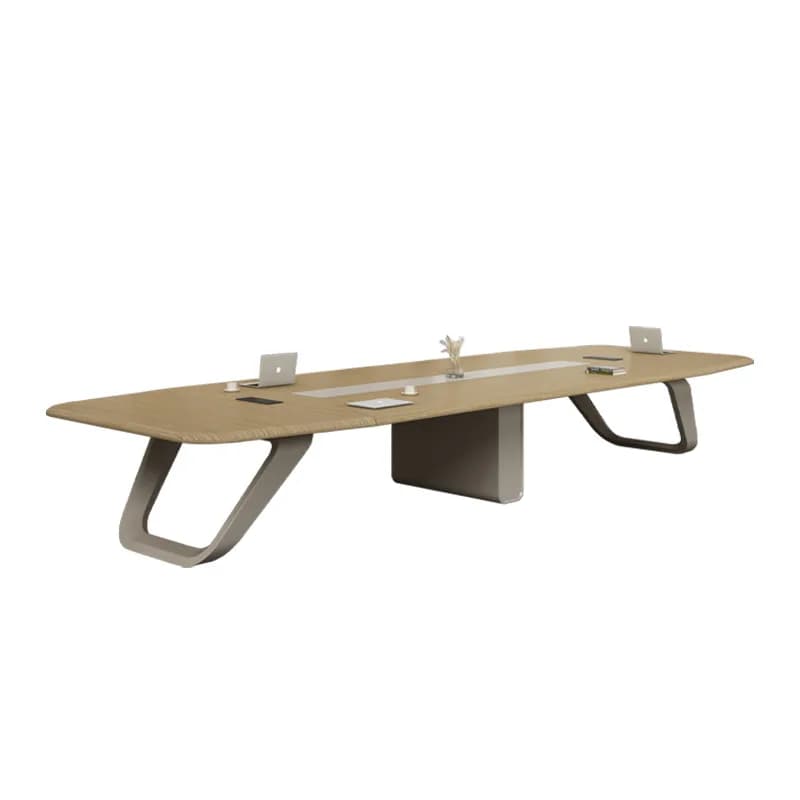 LH conference table training office furniture panel rectangular table negotiation table and chair combination
