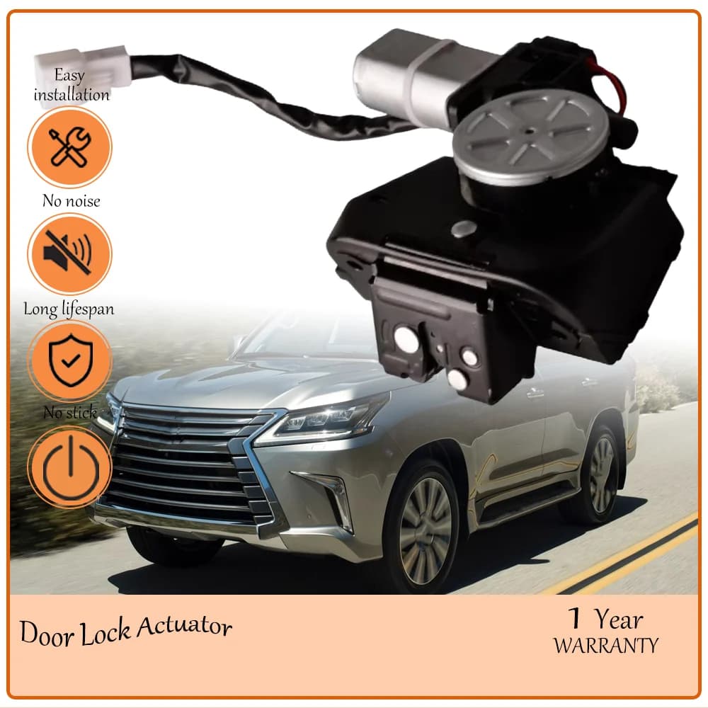Self-Priming Tailgate Lock Latch Assembly,wear-resistant components, prepared fit Lexus LX570 2008-2016,oem 69350-60151,69350601