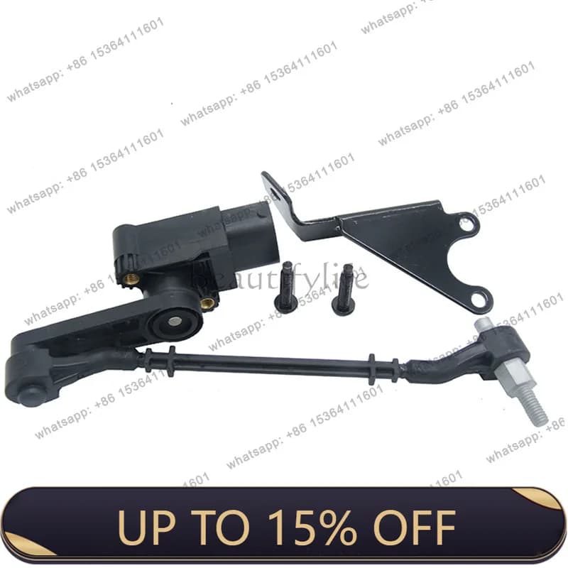 YJ Suspension Height Sensor LR020627 For Range Rover 4.4 Headlamp Level Sensor With Bracket Rod Replacement