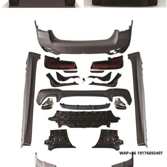 For 5 Series G38 G30 2022 Old Model to New Model 21 Mt Sports Style Bumper Bolt-On Universal Fitment Body Kit