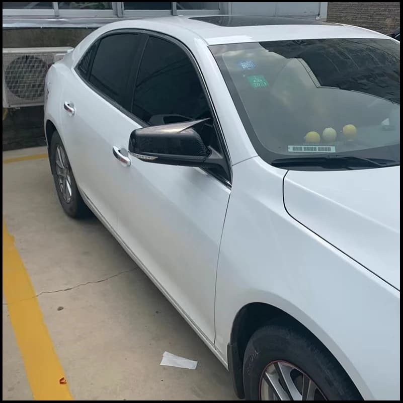 FOR Chevrolet Malibu 2011 SIDE REARVIEW MIRROR COVER STICKER TRIM Decorate Car Styling Auto Parts Accessories