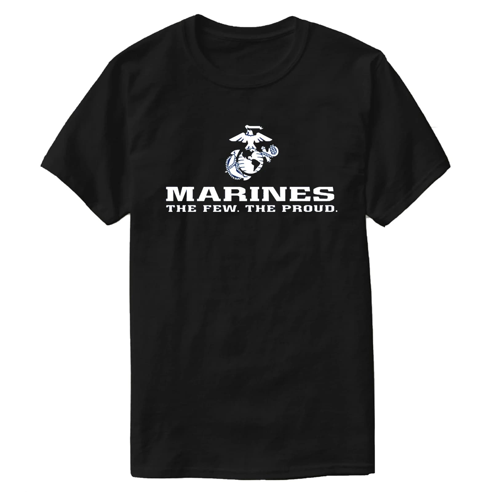 Marines The Few The Proud - US Marine Corps T-Shirt 100% Cotton O-Neck Short Sleeve Summer Casual Mens T-shirt Streetwear