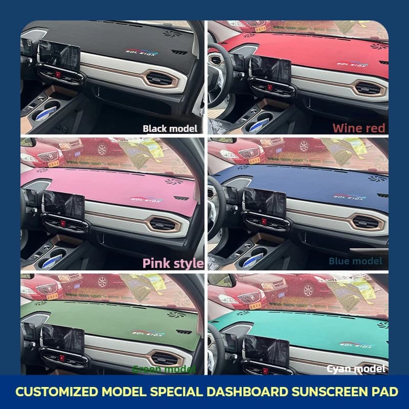 Customized Car Dashboard Sunshade, Interior Decoration Accessories, Center Console Heat Insulation, Sun Protection, Anti-Aging