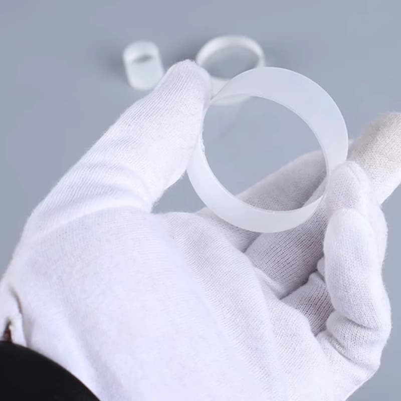 Diameter 50 60 70 75mm Round Quartz Glass SheetHigh Temperature Resistant 1200 Degree Multiple Sizes Quartz  Vwindow Glass Sheet