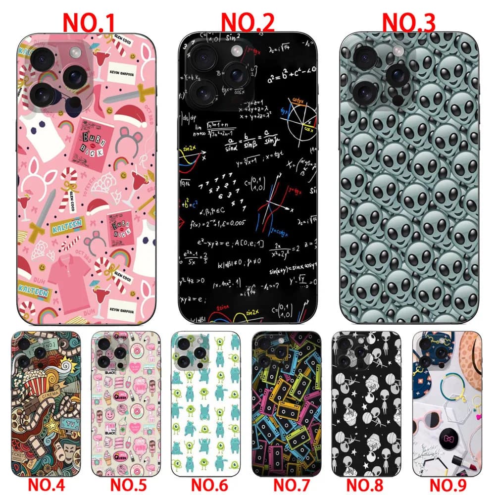 cartoon art case  for iPhone 12 Pro 12 Pro Max 13 13 Mini 13 Pro 13 Pro Max
