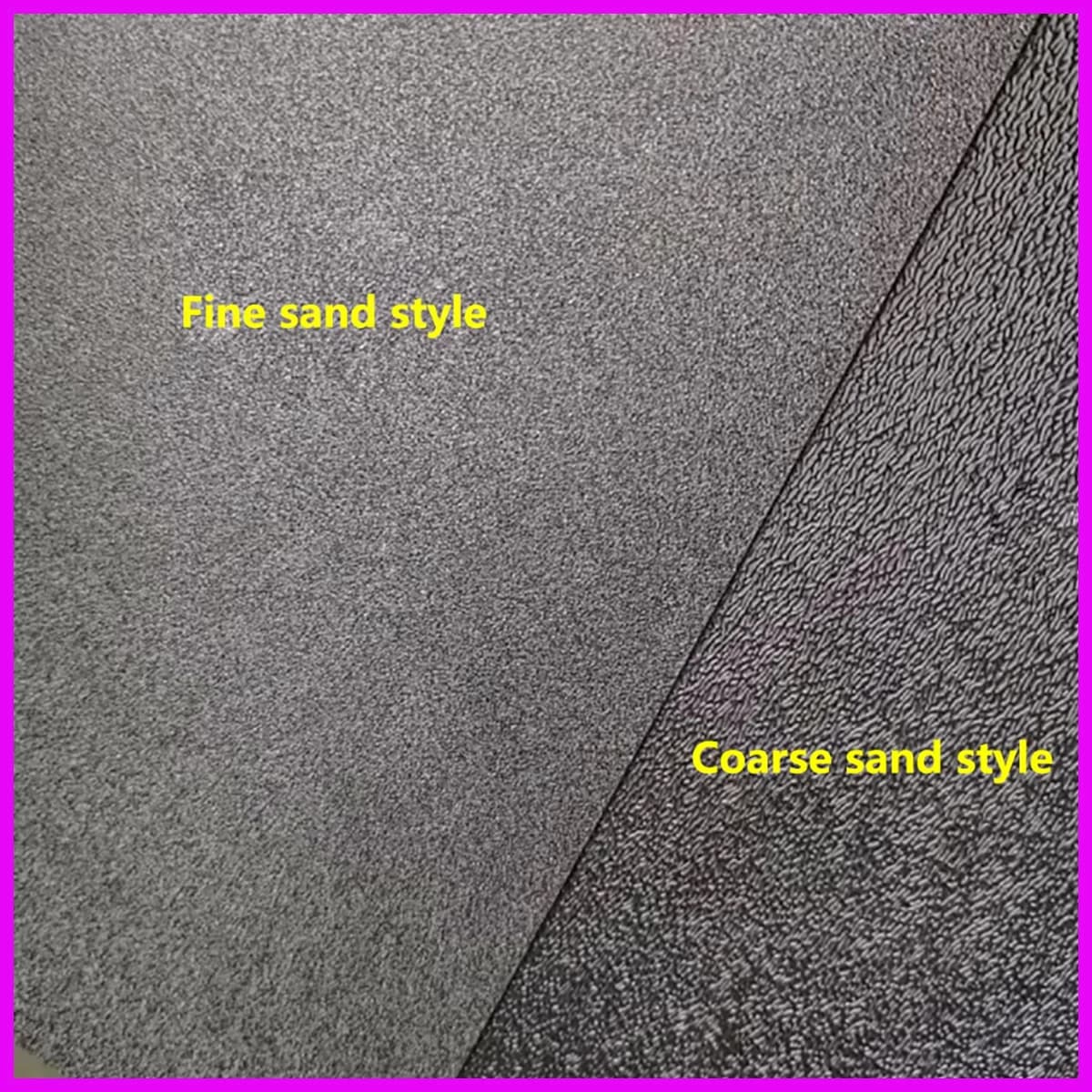 Thickness = 1/1.5/2/3/4/5mm ABS Black Board, Coarse Textured Plastic Board, Single-Sided Frosted ABS Hard Board