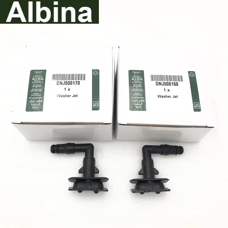 DNJ500160 LR010791 Headlight Washer Jet Nozzle Caps Fit Land Rover Range Rover 2006-2012 Bumper Lamp Wiper Spray Cover