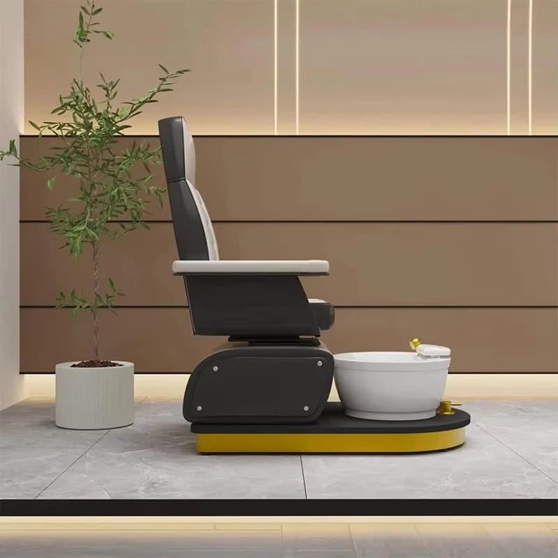 Electric Nail Salon Station Reclining Massage Equipment Manicure Pedicure Chair Foot Spa Beauty Salon Furniture