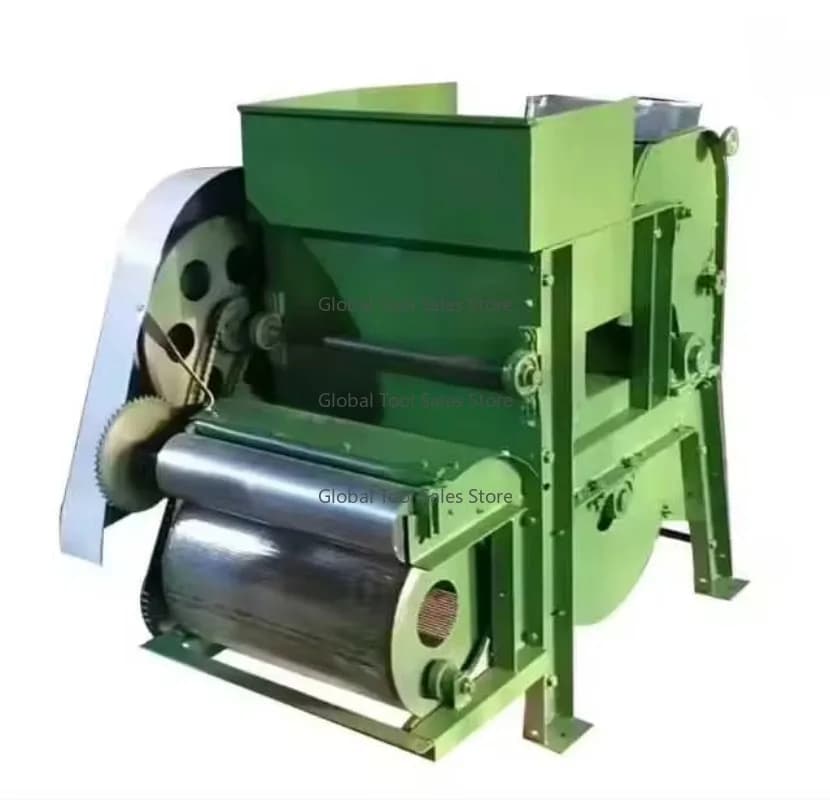 Factory Supply Cotton Seed Separating Machine Ginning Raw Cotton Textile Pressing Machines  Laboratory Cotton Ginning Machine