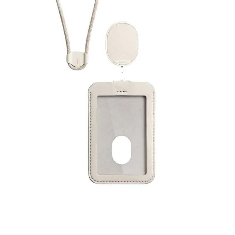 Lightweight ID card bag, retractable listing access control, bus meal card credit card