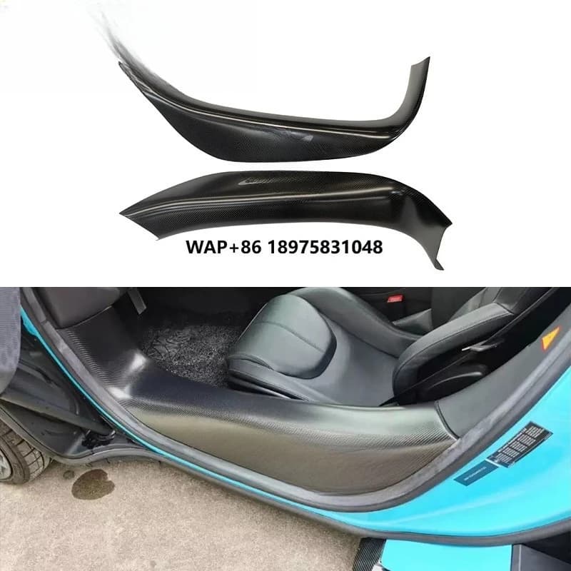 Hot Sales Dry Carbon Fiber Welcome Pedal Door Trim New Condition for 540C 570S 570GT 720S Side Door Sills Plate