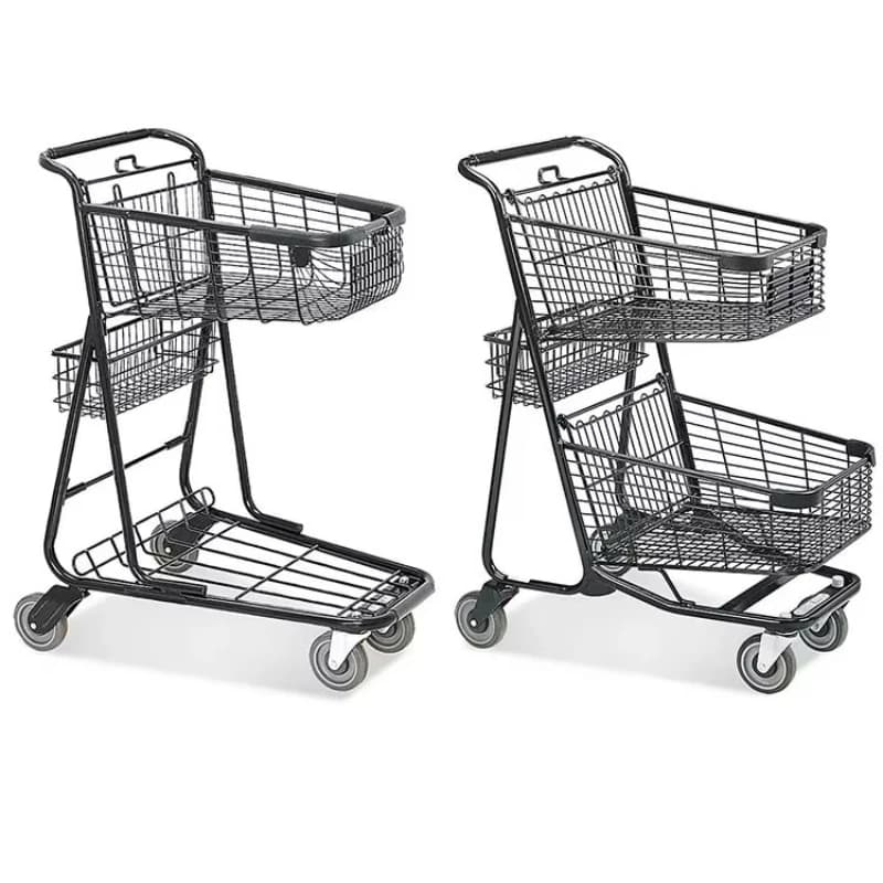 Heavy metal shopping cart Heavy metal shopping cart