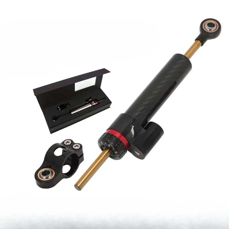 250mm Adjustable Damper Steering Stabilize Motorcycles For YAMAHA MT09 MT07 YZF R1 R6 Z300 Z250 Ninja 300R FZ1 XJR1300 Dirt Bike