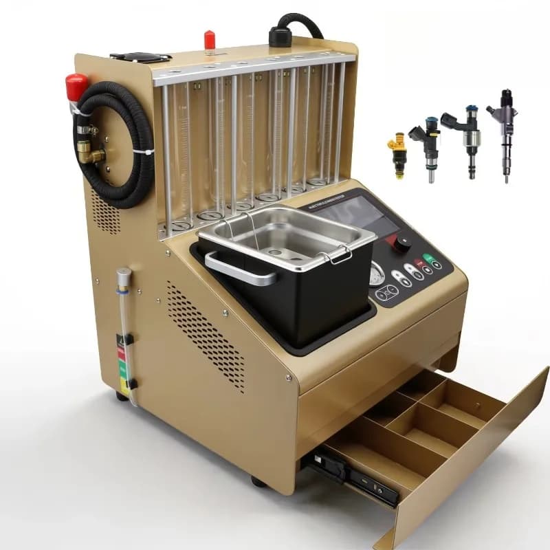 Ultrasonic nozzle cleaning machine Injection nozzle cleaning machine In-cylinder direct injection high pressure detection